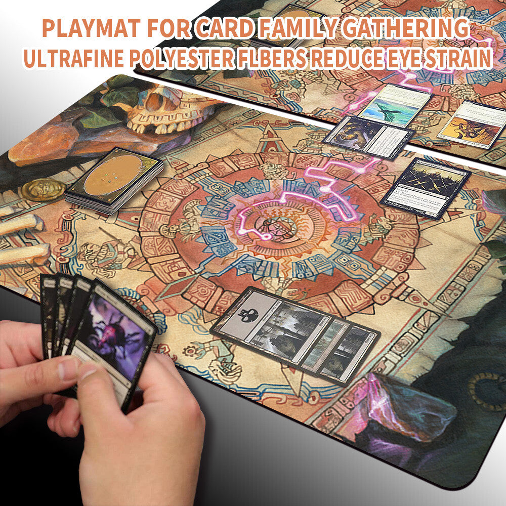 MAP TOKEN - Magic The Gathering MTG Playmat TCG CCG MTG Playmat Stitched Edge