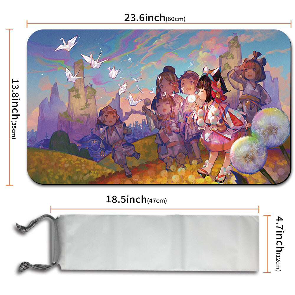 FAREWELL - Board Game MTG Playmat Mousepad Playmat of MTG TCG CCG Stitched Edge