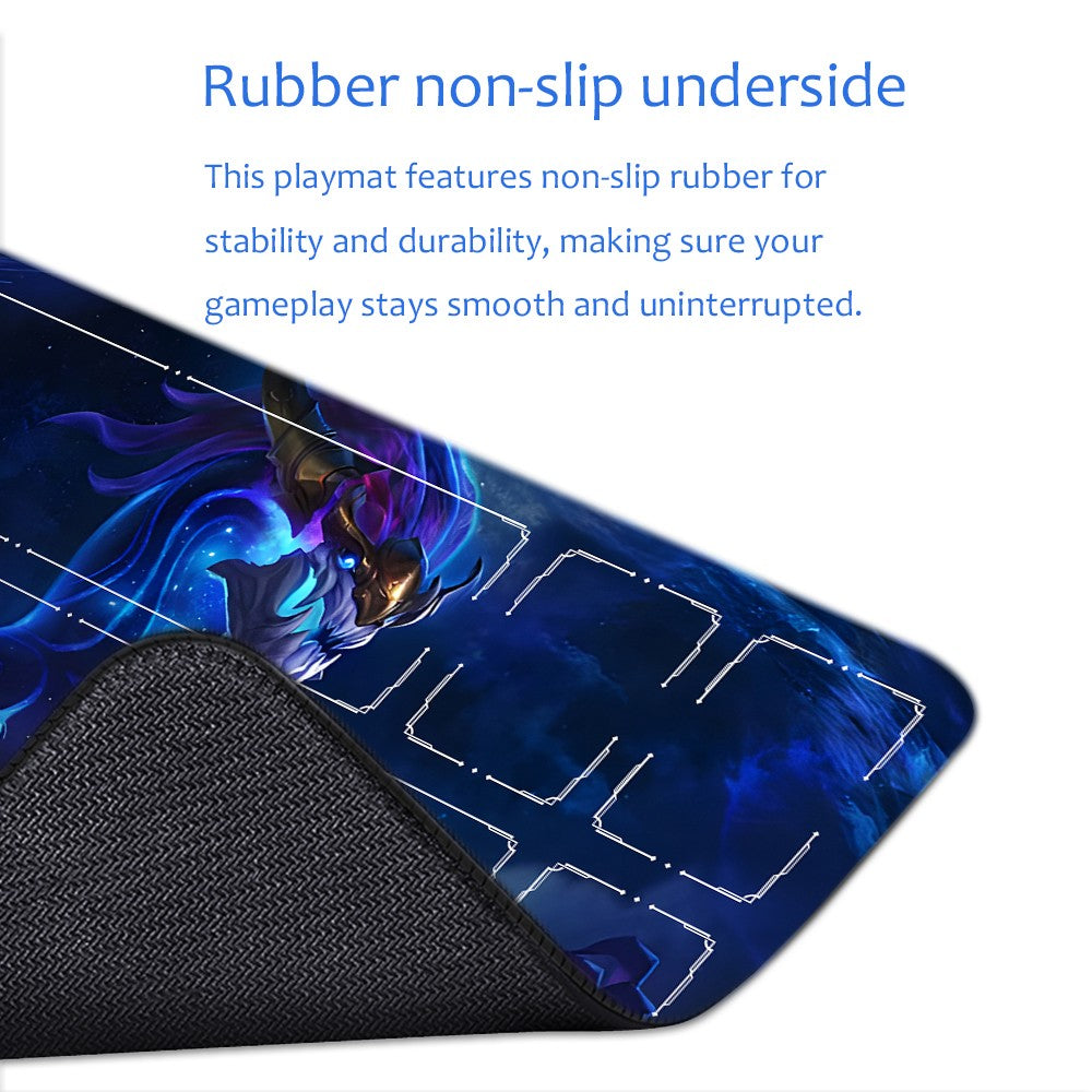 Aurelion Sol - League Of Legends Riftbound Playmat 24x14 in + Free Storage Bag