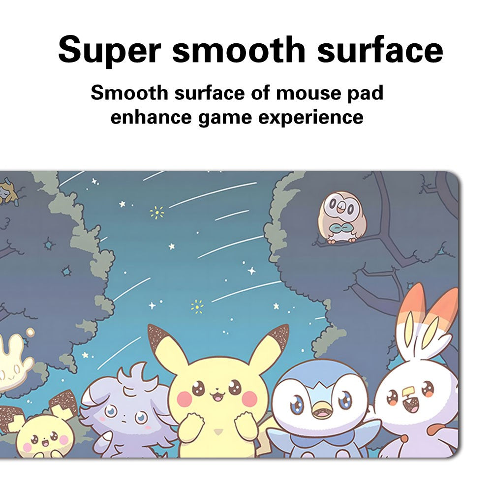742604 - Board Game Pokemon Pikachu Playmat Stitched Edge Games Mousepad Play Mat of TCG