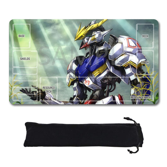 GCG Playmat Suitable for Gundam, includes Storage Bag, 24 x 14 inches (GD510143)