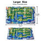 Map - Board Game Pokemon Playmat Stitched Edge Games Mousepad Play Mat of TCG