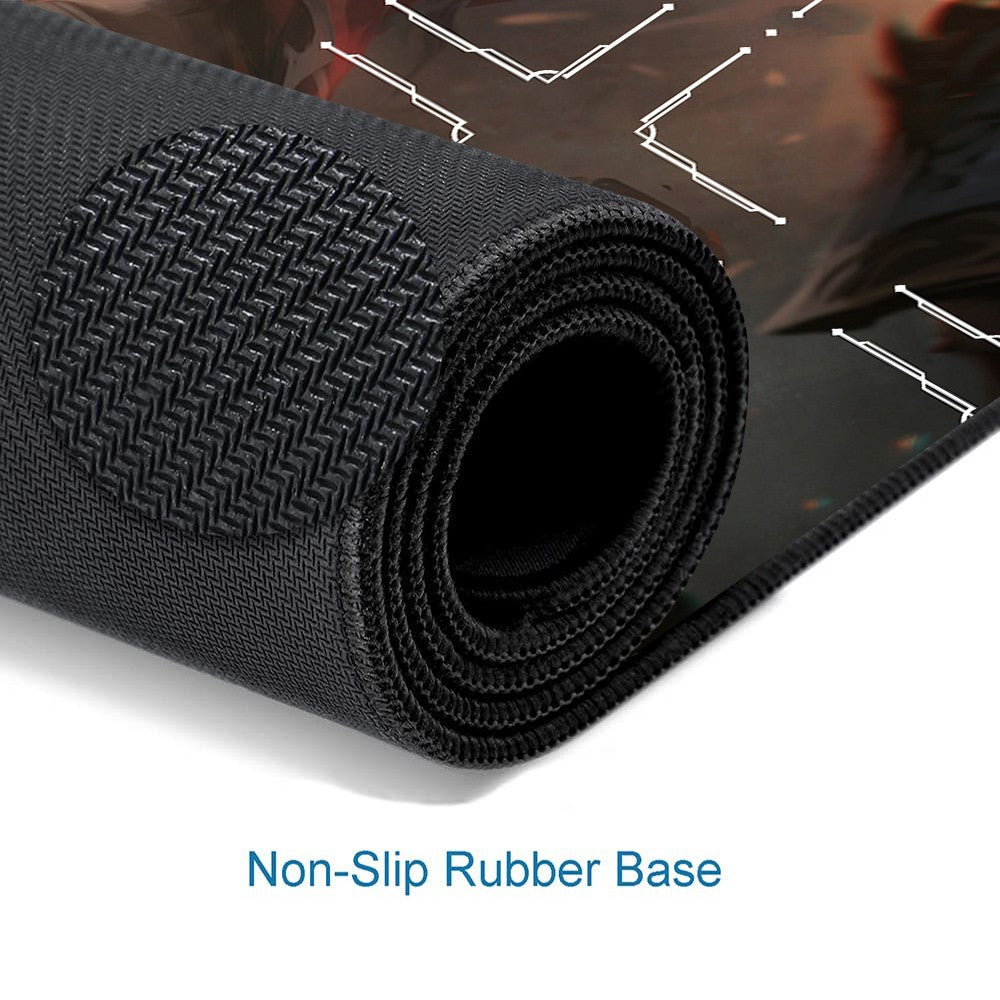 Kayn - League Of Legends Riftbound Playmat 24x14 in + Free Storage Bag