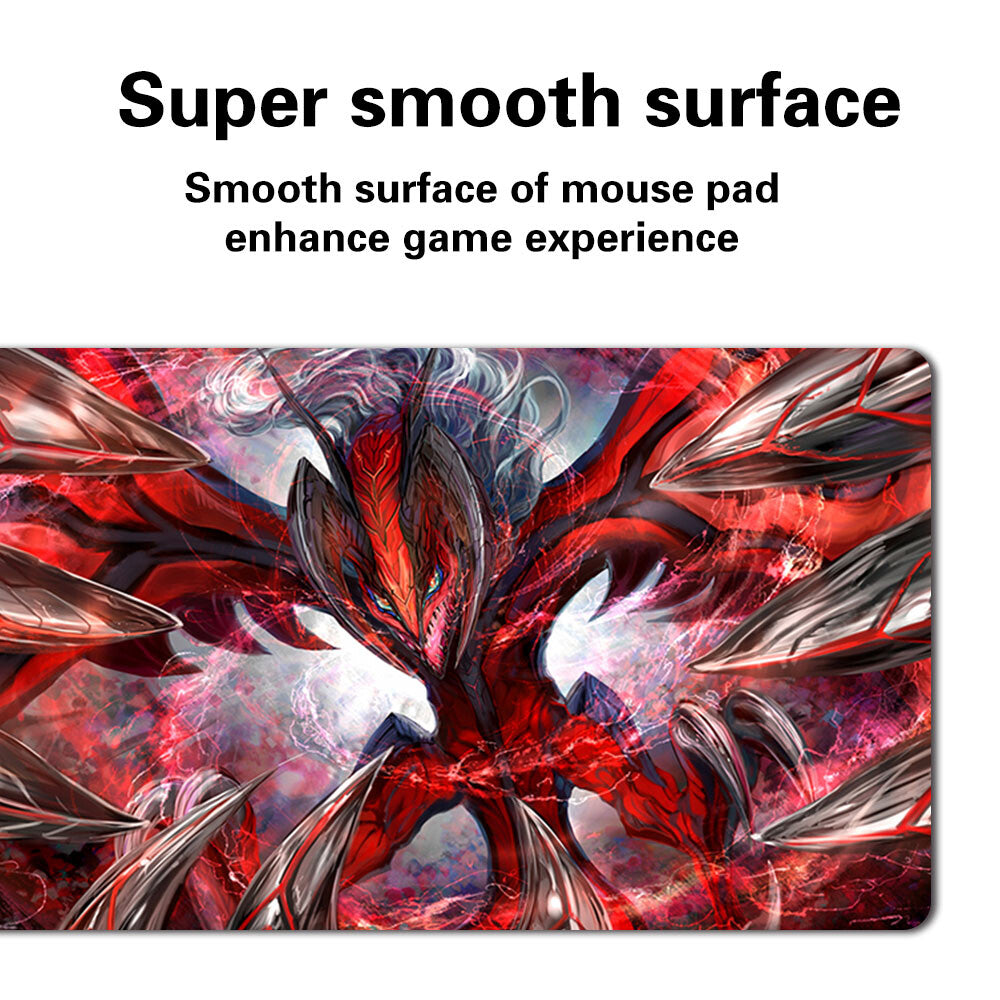 173233 - Board Game Pokemon Yveltal Playmat Stitched Edge Games Mousepad Play Mat of TCG