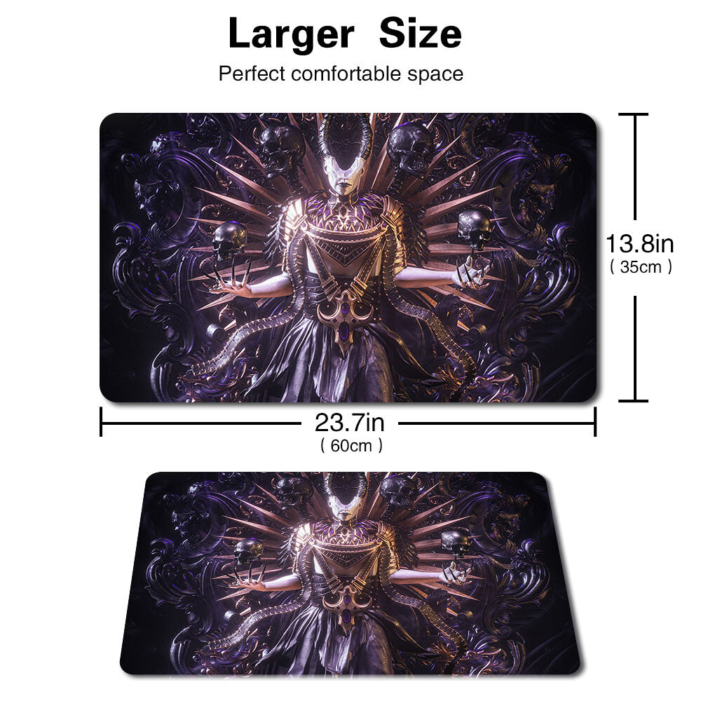 ASHIOK - Board Game MTG Playmat Games Mousepad Play Mat of TCG Stitched Edge