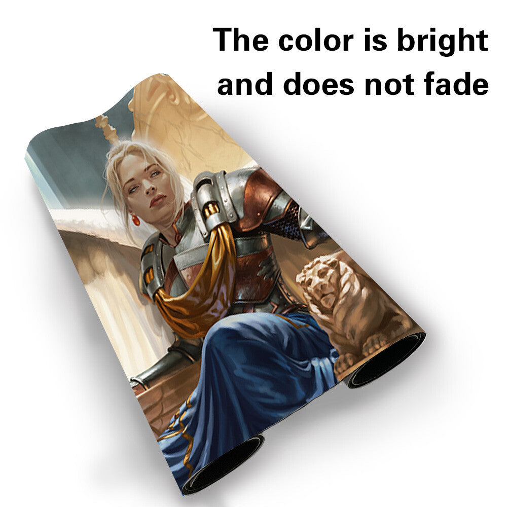 RADIANT, SERRA ARCHANGEL - Board Game MTG Playmat Games Mousepad Play Mat of TCG Stitched Edge