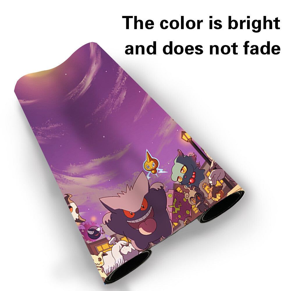544579 - Board Game Pokemon Gengar Playmat Stitched Edge Games Mousepad Play Mat of TCG