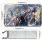 Board Game Digimon Playmat With Card Zones Mousepad Playmat of TCG CCG Stitched Edge