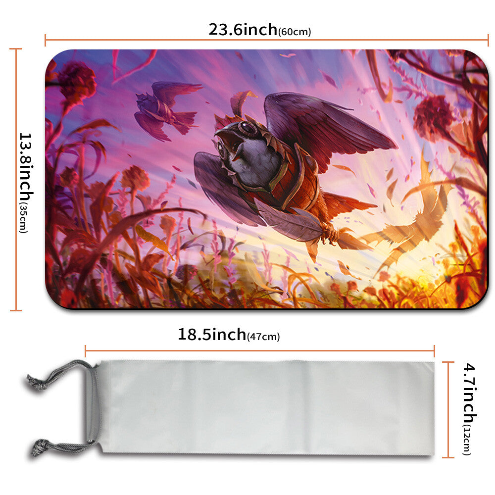 SHRIKE FORCE - Magic The Gathering MTG Playmat TCG CCG MTG Playmat Stitched Edge
