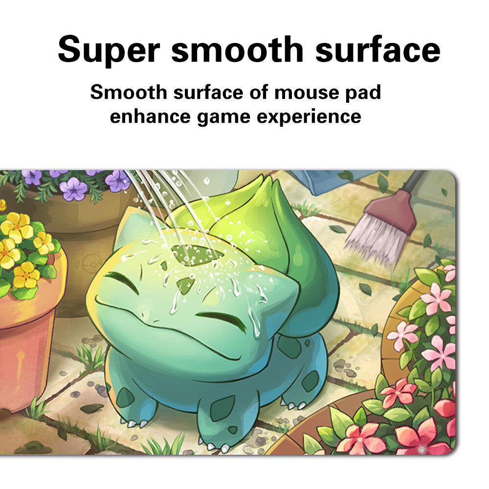 3668792 - Board Game Pokemon Bulbasaur Playmat Stitched Edge Games Mousepad Play Mat of TCG