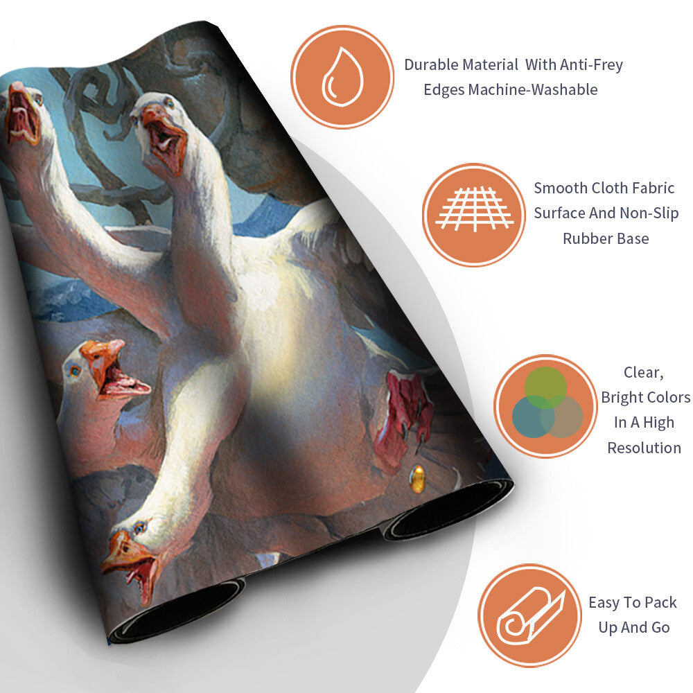 THE GOOSE MOTHER - Magic The Gathering MTG Playmat TCG CCG MTG Playmat Stitched Edge