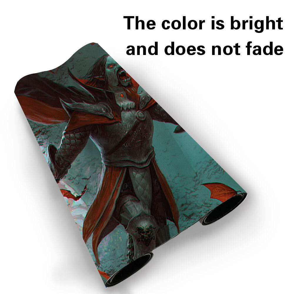 DRACULA, LORD OF BATS - Board Game MTG Playmat Games Mousepad Playmat of TCG CCG Stitched Edge