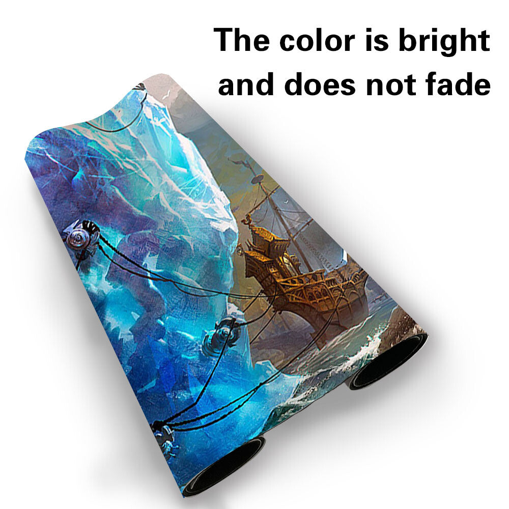 Ice Revised - Board Game MTG Playmat Games Mousepad Play Mat of TCG Stitched Edge