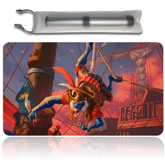 DOCKSIDE EXTORTIONIST - Board Game MTG Playmat Mousepad Playmat of MTG TCG CCG Stitched Edge
