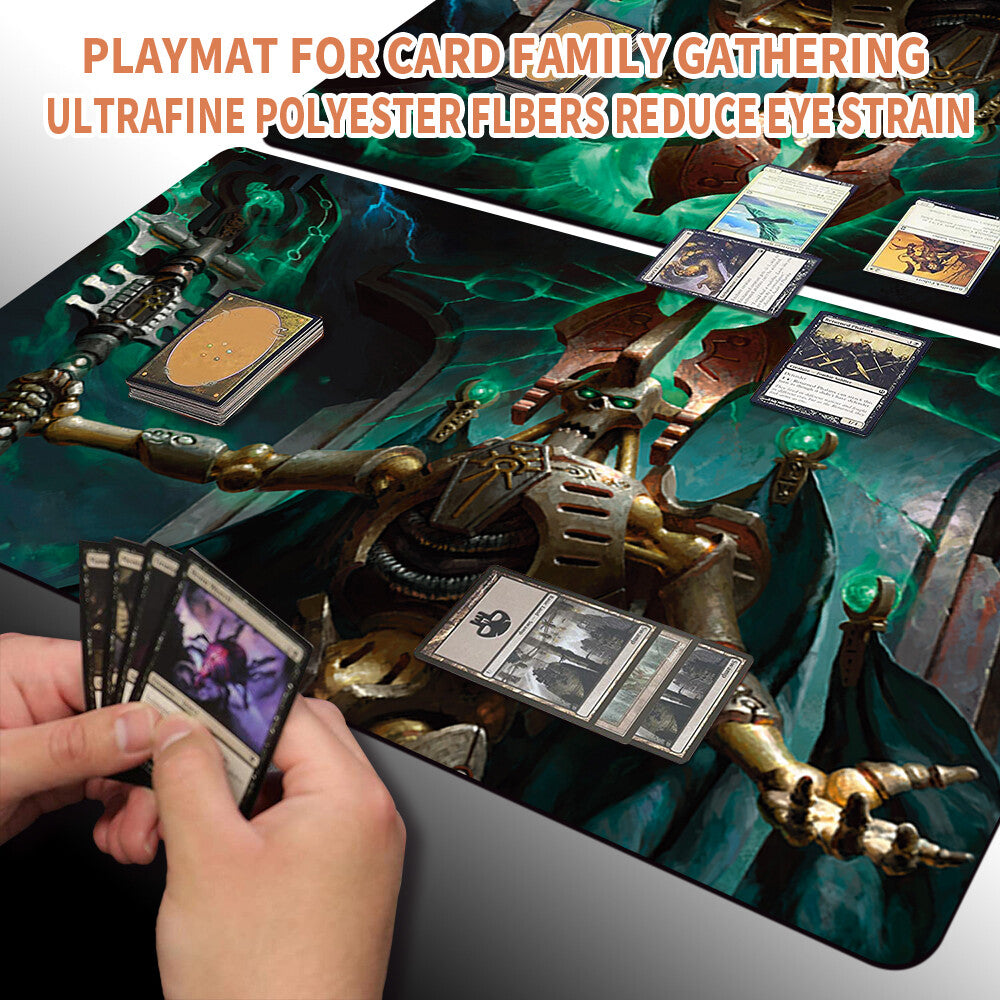 SZAREKH, THE SILENT KING -Board Game MTG Playmat Mousepad Playmat of MTG TCG CCG Stitched Edge