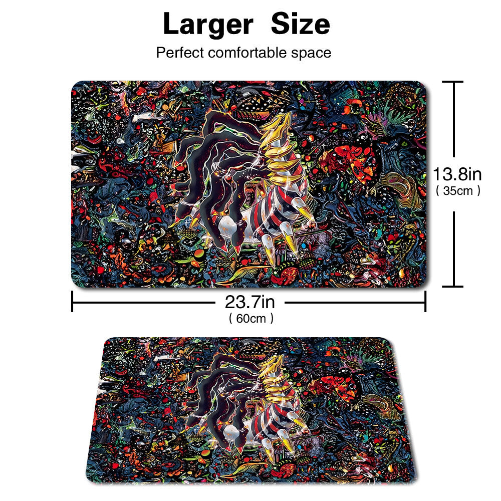 513239 - Board Game Pokemon Giratina Playmat Stitched Edge Games Mousepad Play Mat of TCG