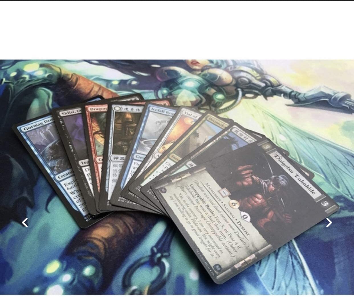 Angel of Flight Alabaste - Magic The Gathering Playmat TCG CCG MTG Playmat Stitched Edge