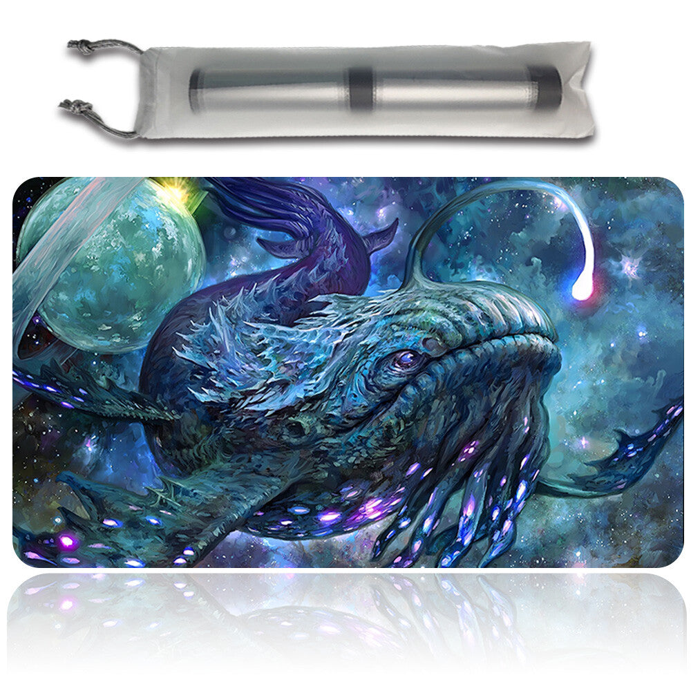 Star Whale - Magic The Gathering MTG Playmat TCG CCG MTG Playmat Stitched Edge