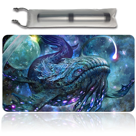 Star Whale - Magic The Gathering MTG Playmat TCG CCG MTG Playmat Stitched Edge
