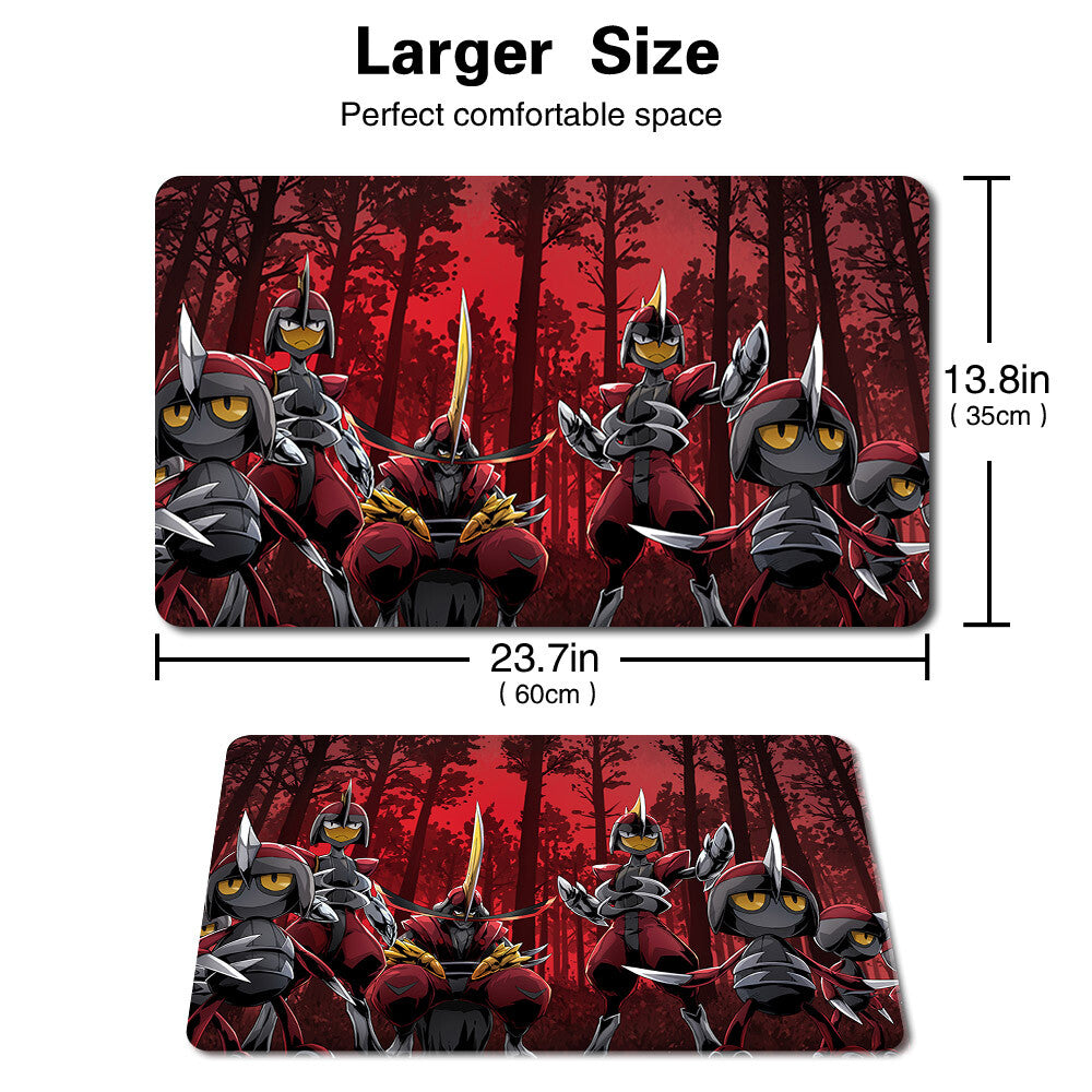 352713 - Board Game Pokemon Bisharp Playmat Stitched Edge Games Mousepad Play Mat of TCG