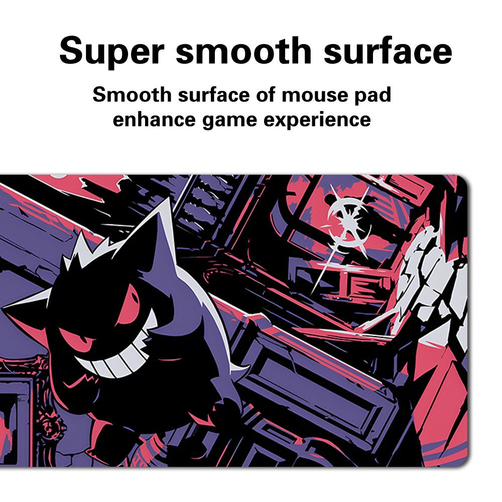 476987 - Board Game Pokemon Gengar Playmat Stitched Edge Games Mousepad Play Mat of TCG