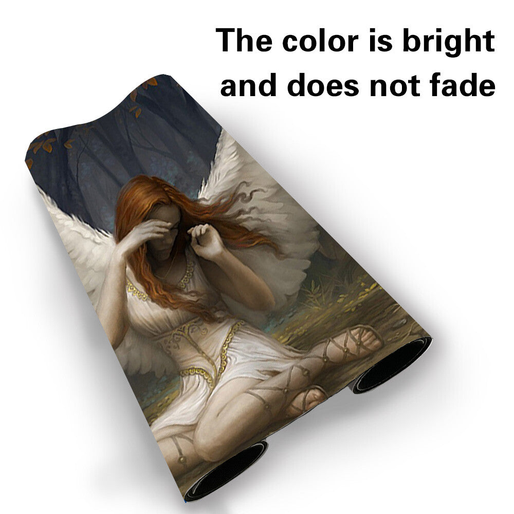 Angel of Flight Alabaster - Board Game MTG Playmat Mousepad Play Mat of TCG Stitched Edge