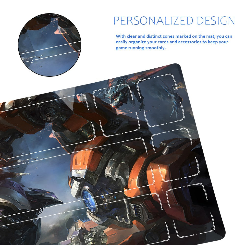 zion - League Of Legends Riftbound Playmat 24x14 in + Free Storage Bag