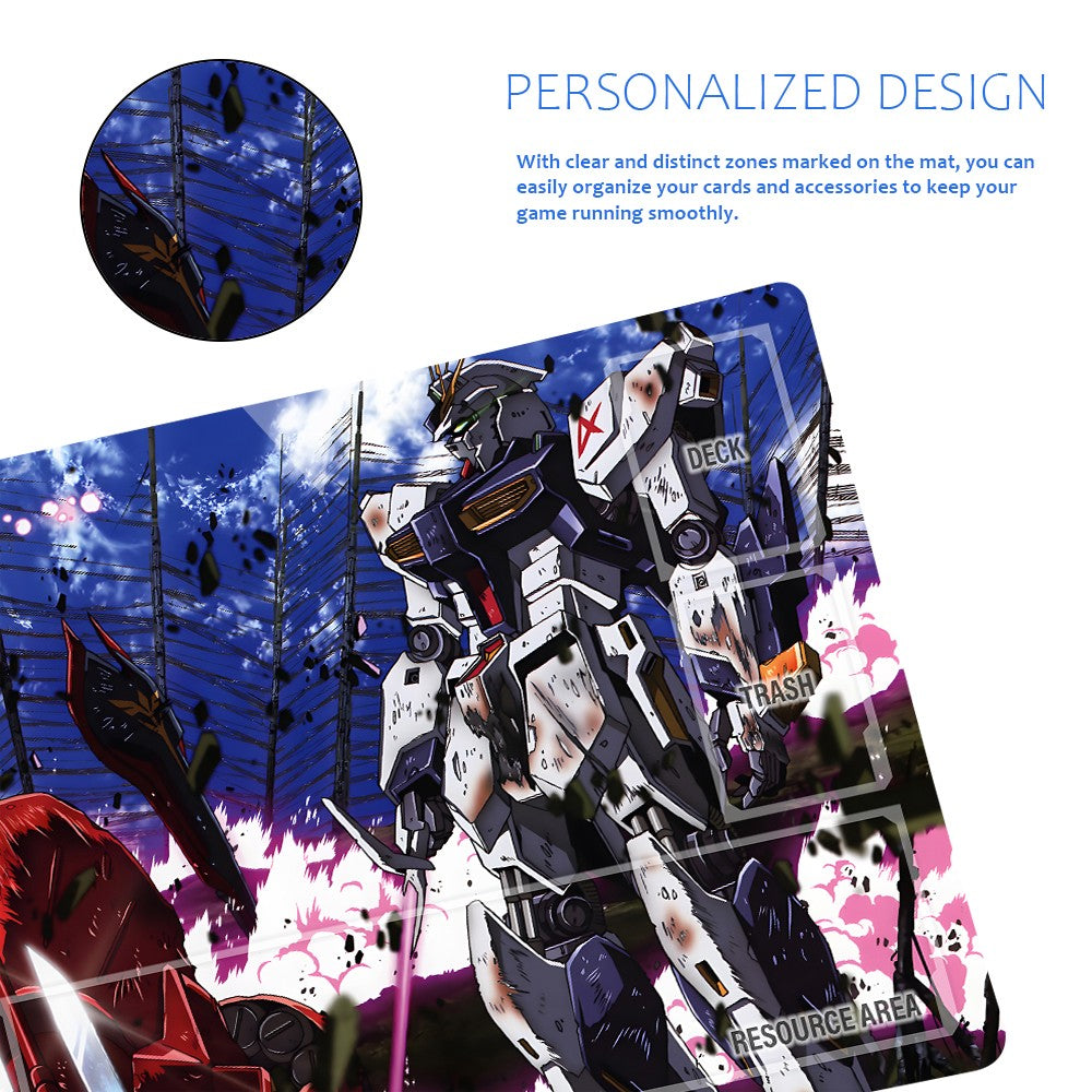GCG Playmat Suitable for Gundam, includes Storage Bag, 24 x 14 inches (198274)