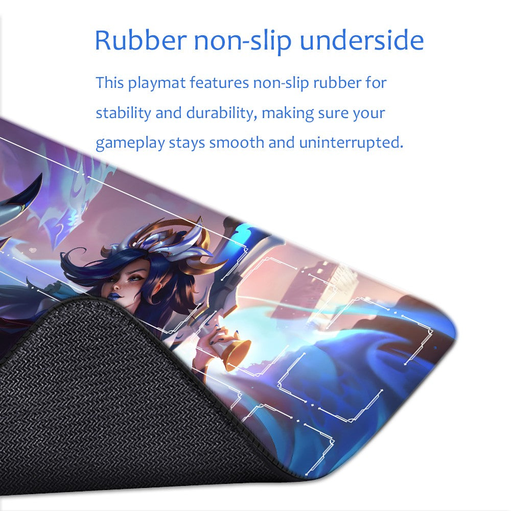 Miss Fortune - League Of Legends Riftbound Playmat 24x14 in + Free Storage Bag