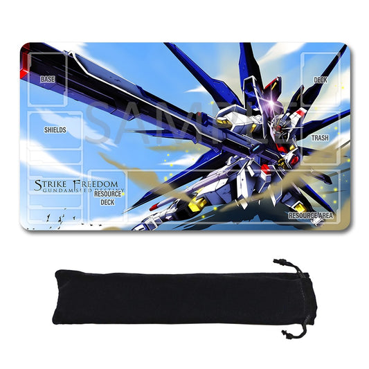 GCG Playmat Suitable for Gundam, includes Storage Bag, 24 x 14 inches (GD510145)
