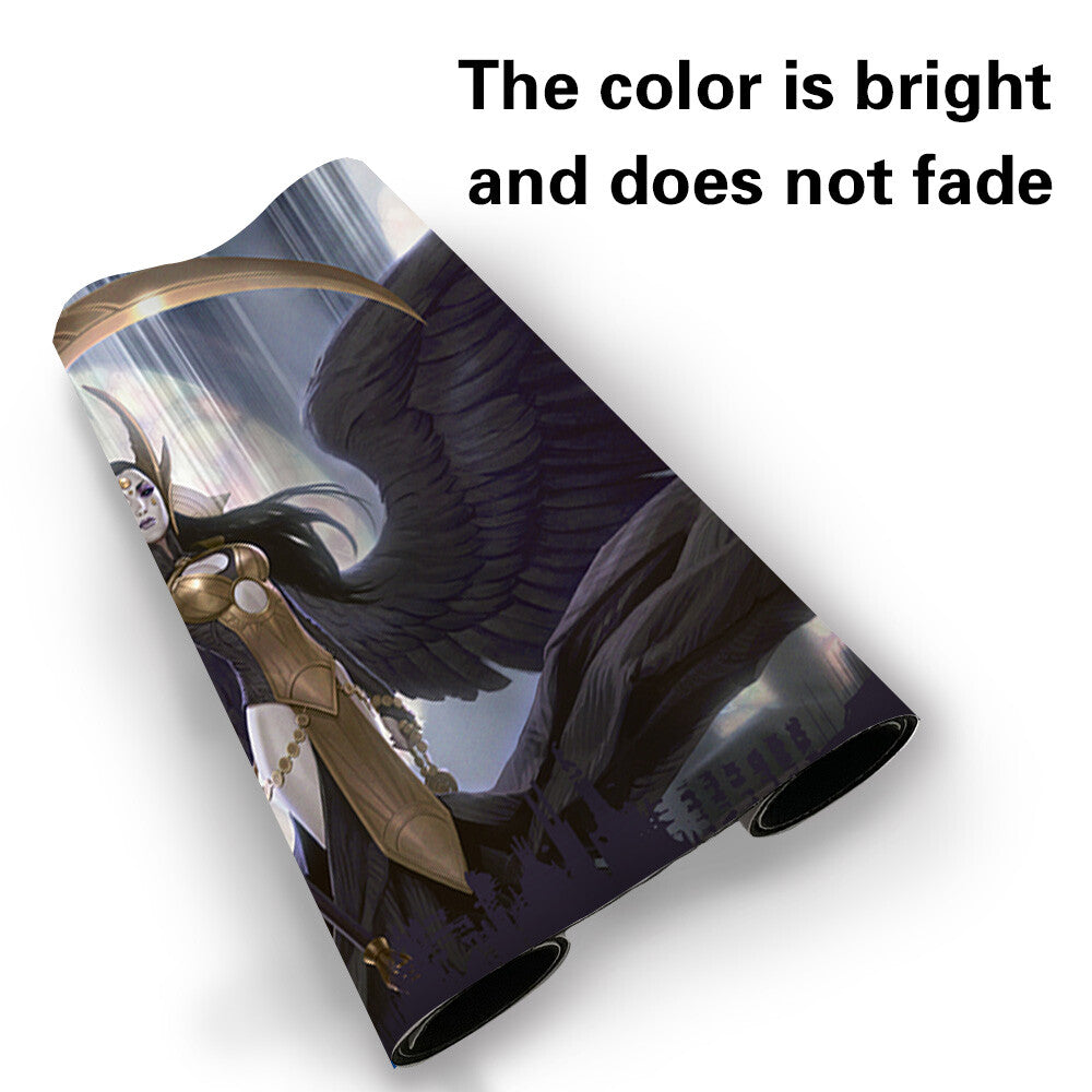 Deathpact Angel - Board Game MTG Playmat Games Mousepad Play Mat of TCG Stitched Edge