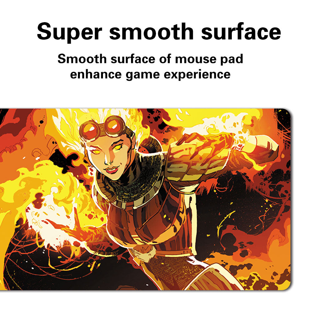 Chandra Nalaar - Idw - Board Game MTG Playmat Games Mousepad Play Mat of TCG Stitched Edge