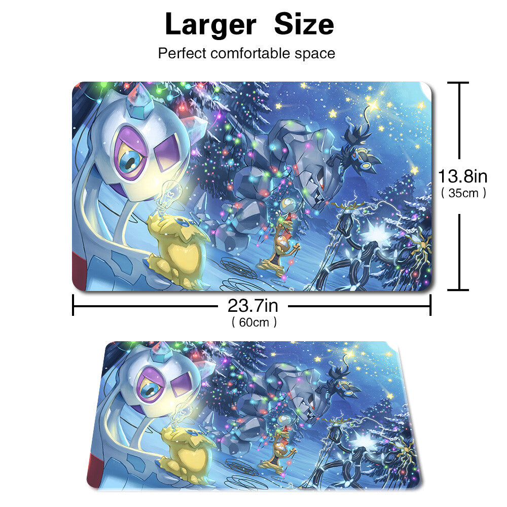 327938 - Board Game Pokemon Playmat Stitched Edge Games Mousepad Play Mat of TCG