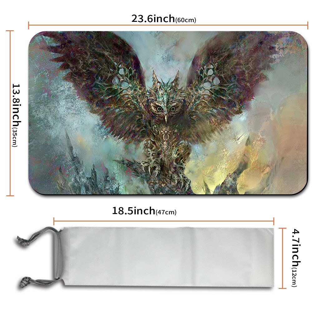 Baleful Strix - Magic The Gathering MTG Playmat TCG CCG MTG Playmat Stitched Edge