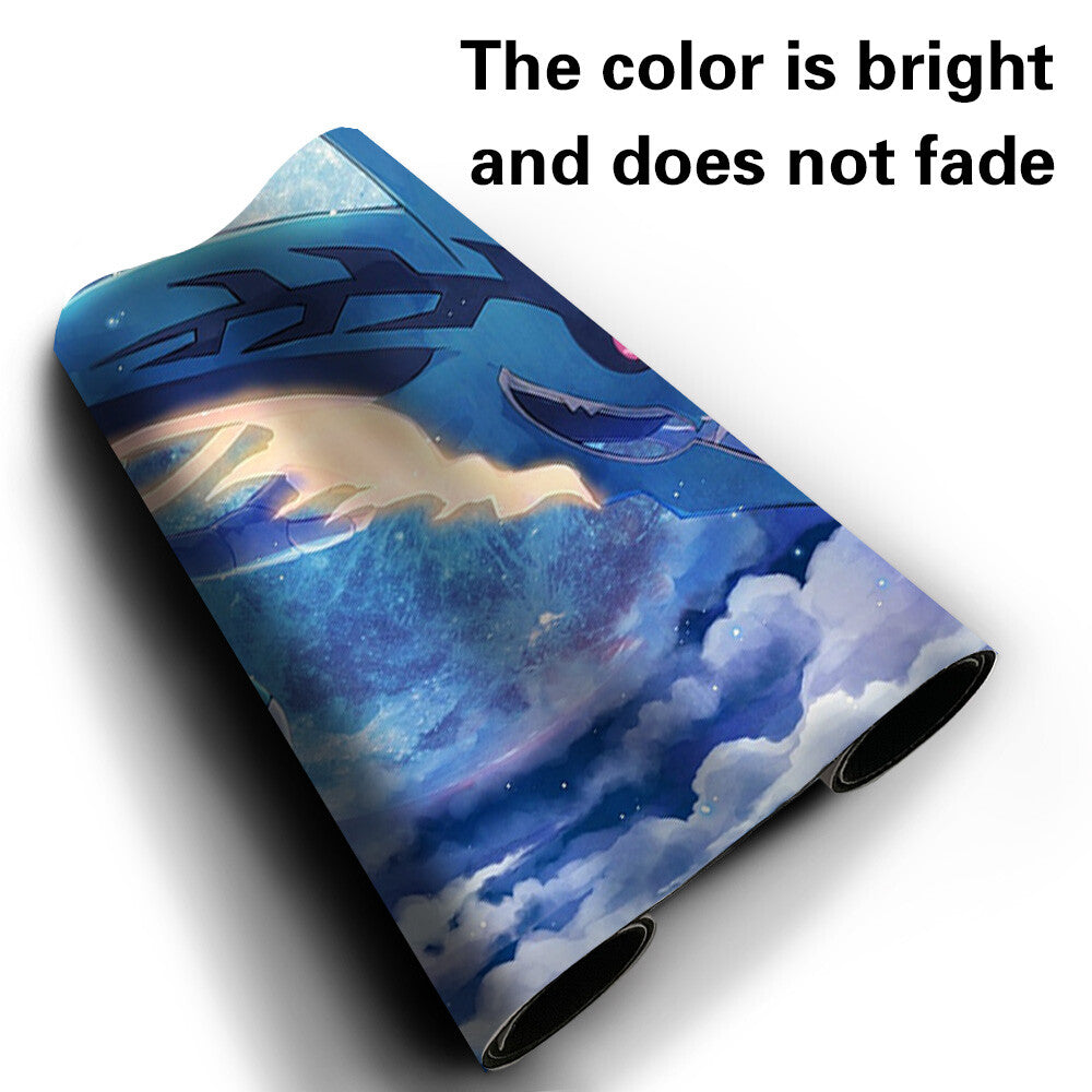 Pokemon67 - Board Game Pokemon Rayquaza Playmat Stitched Edge Games Mousepad Play Mat of TCG