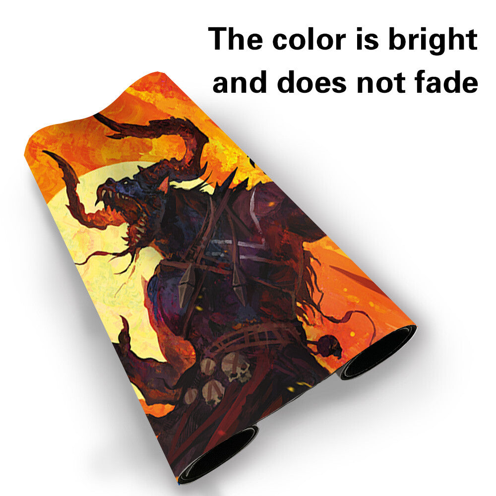 MORAUG, FURY OF AKOUM - Board Game MTG Playmat Games Mousepad Play Mat of TCG Stitched Edge