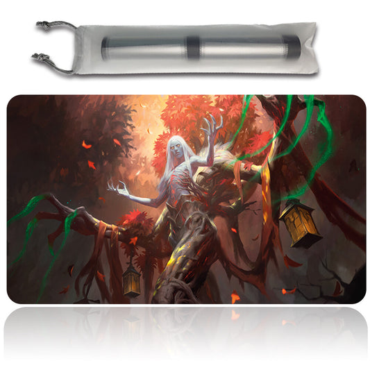 WRENN AND SEVEN -Board Game MTG Playmat Mouse Pad Playmat of MTG CCG TCG Stitched Edge