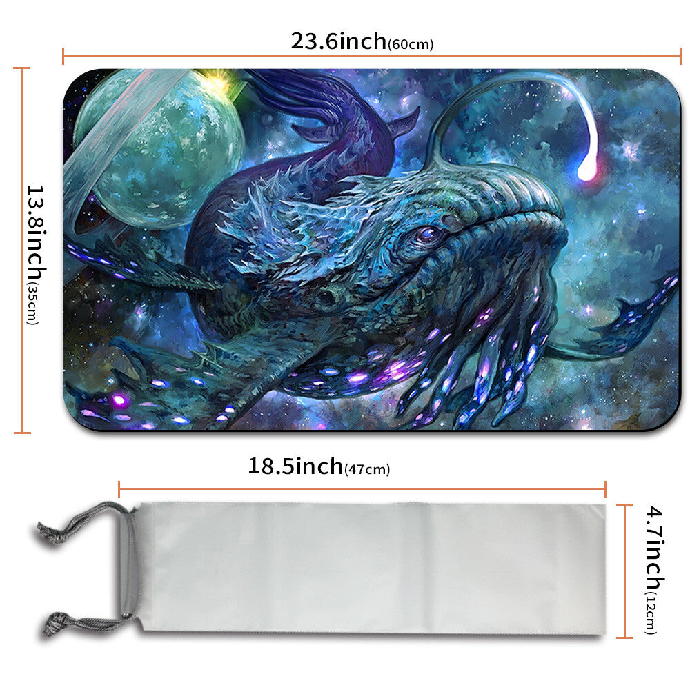 Star Whale - Magic The Gathering MTG Playmat TCG CCG MTG Playmat Stitched Edge