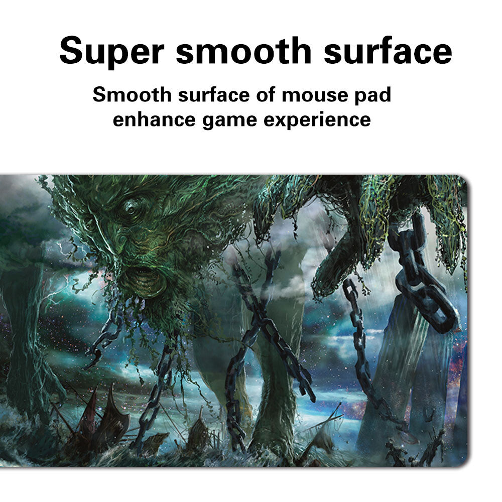URO, TITAN OF NATURE'S WRATH - Board Game MTG Playmat Mousepad Play Mat of TCG Stitched Edge