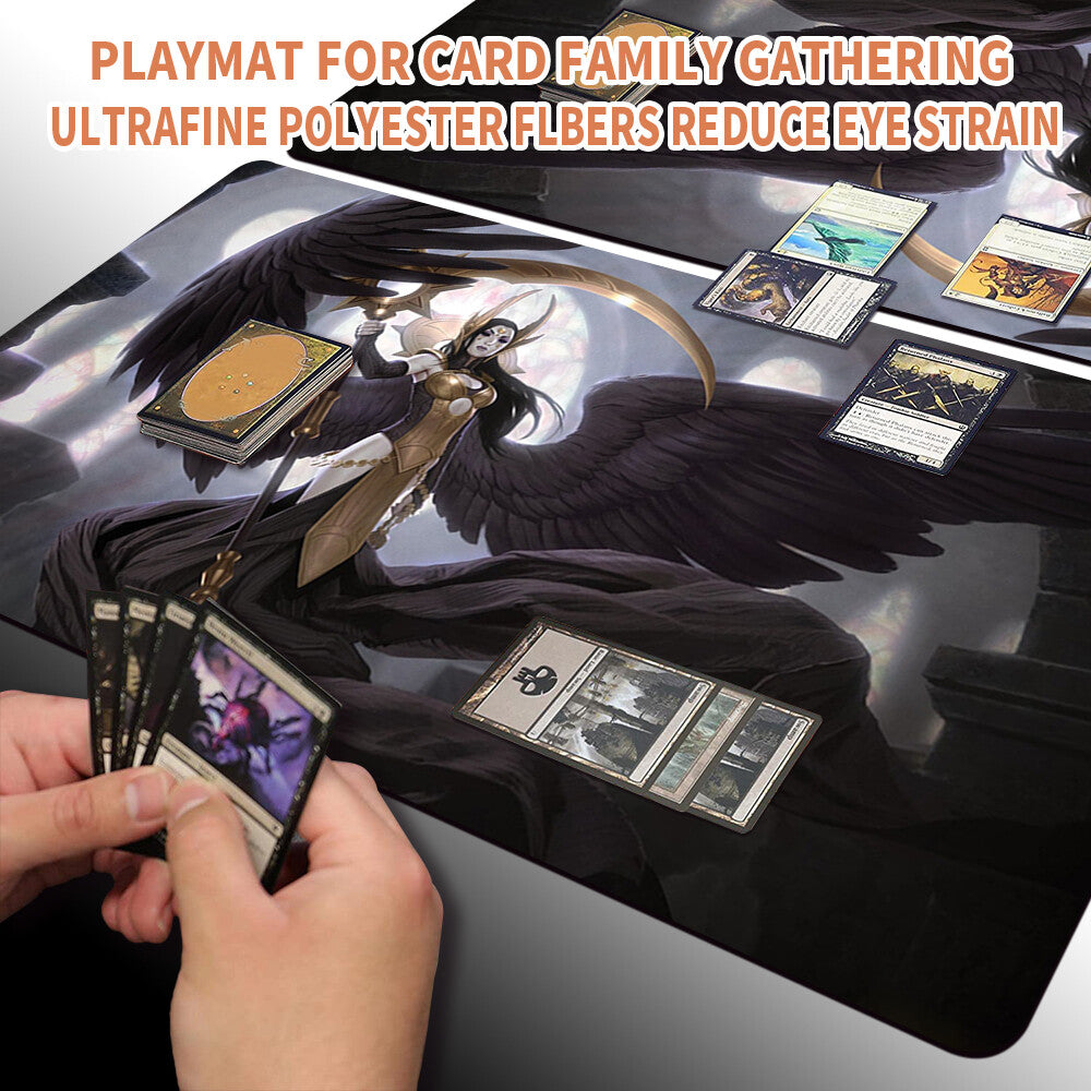Deathpact Angel - Board Game MTG Playmat Magic The Gathering Playmat 60X35CM Stitched Edge