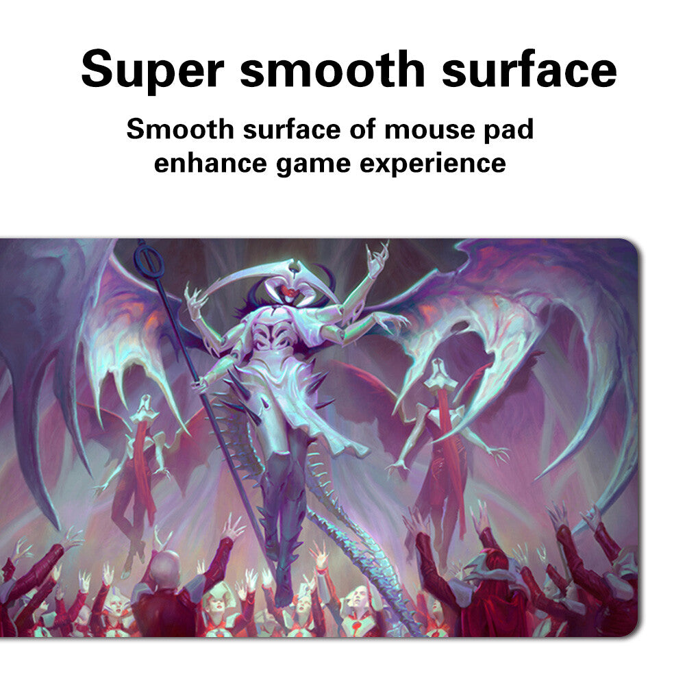 Phyrexia - Board Game MTG All Will Be One Elesh Norn Playmat Mousepad of TCG CCG Stitched Edge