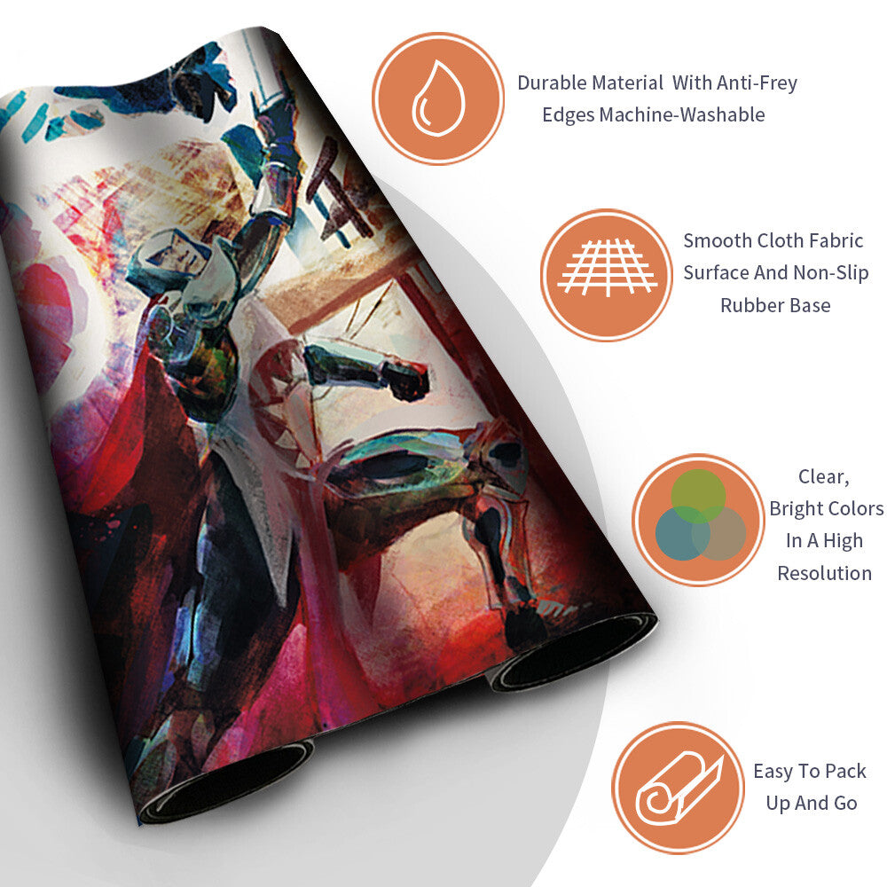 LIGHTNING HELIX - Magic The Gathering MTG Playmat TCG CCG MTG Playmat Stitched Edge