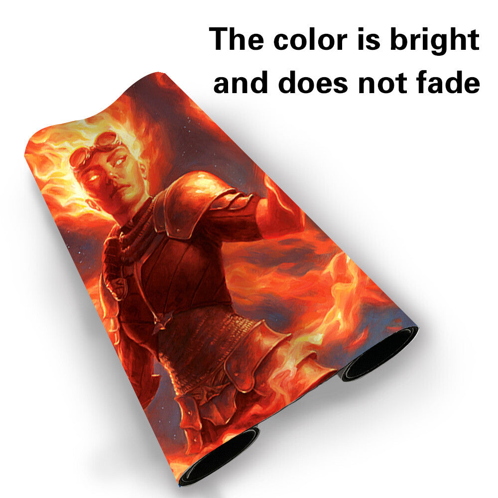 CHANDRA AWAKENED INFERNO - Board Game MTG Playmat Games Mousepad Play Mat of TCG Stitched Edge