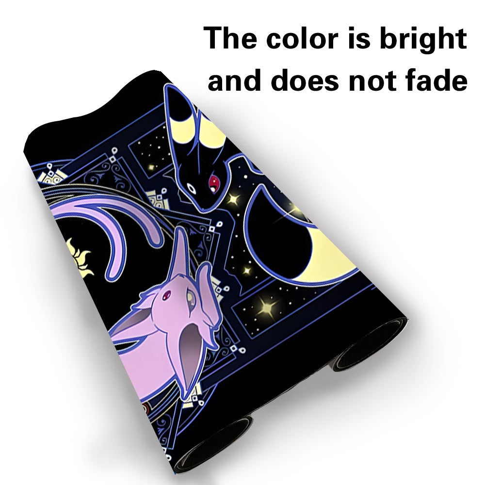 328228 - Board Game Pokemon Eevee Playmat Stitched Edge Games Mousepad Play Mat of TCG