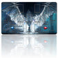 2888857 - Board Game YuGiOh Playmat Stitched Edge Blue-Eyes White Dragon Playmat Stitched Edge of TCG