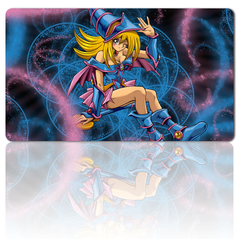 The Dark Magician Girl - Board Game Yu-Gi-Oh! Playmat Stitched Edge Games Play Mat of TCG