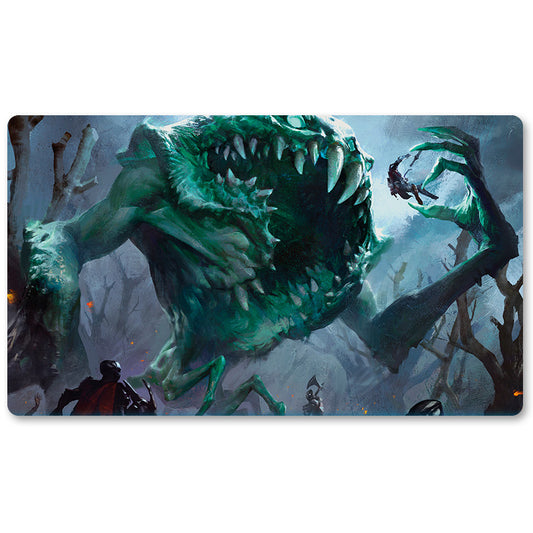 Magic The Gathering Peripheral- Yargle, Glutton Of Urborg -MTG Playmat Size 23.6X13.7in Play mats Compatible for TCG RPG CCG Trading Card Game