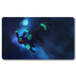Board Game Umbreon Playmat - Pokemon Size 23.6X13.7in Play mats Compatible for TCG MTG RPG CCG Trading Card Game