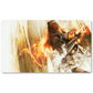 Brettspiel-Peripheriegerät – The Purifying Fire – MTG-Spielmattengröße: 59,9 x 34,9 cm. Spielmatten, kompatibel mit TCG, RPG, CCG, Sammelkartenspiel