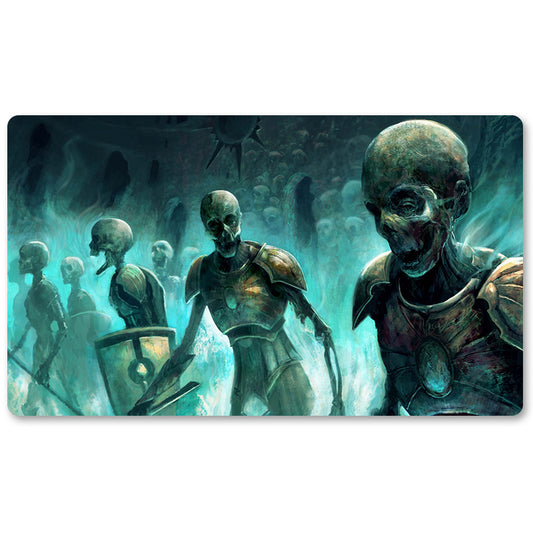 Board Game Peripheral- Immortal Servitude  -MTG Playmat Size 23.6X13.7in Play mats Compatible for TCG RPG CCG Trading Card Game